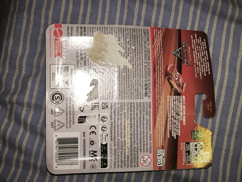 Disney Pixar Cars Lightning McQueen Rusteze Mattel Die-Cast