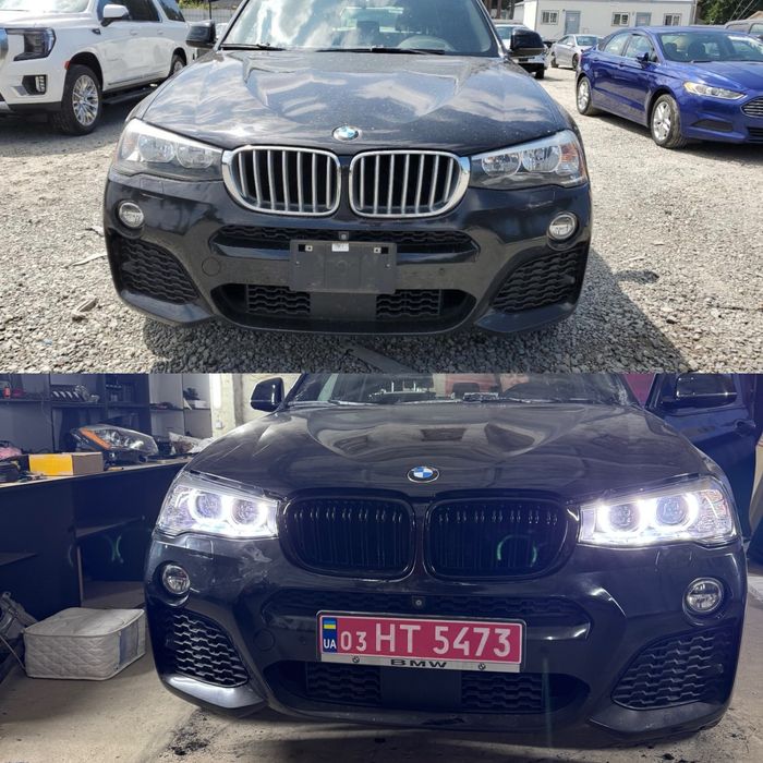 Фари Бмв ф25 фара bmw f25 рестайл