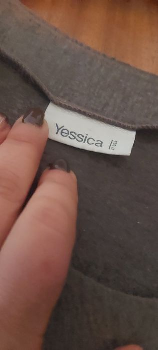 Camisola cinza e tunica cinza xl