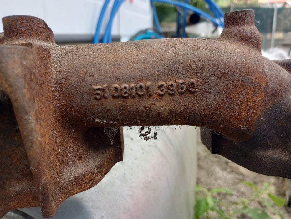 Kolektor wydechowy kpl. MAN TGA E4 2007 r