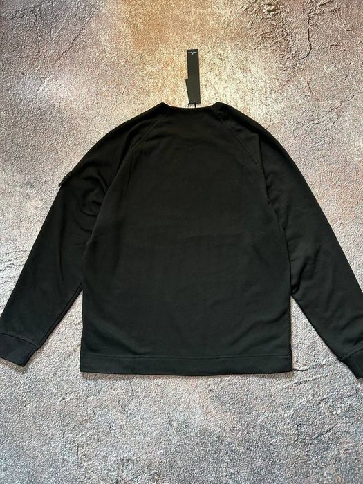 Світшот Stone Island Cotton stretch fleece Ghost Peace 610001 black