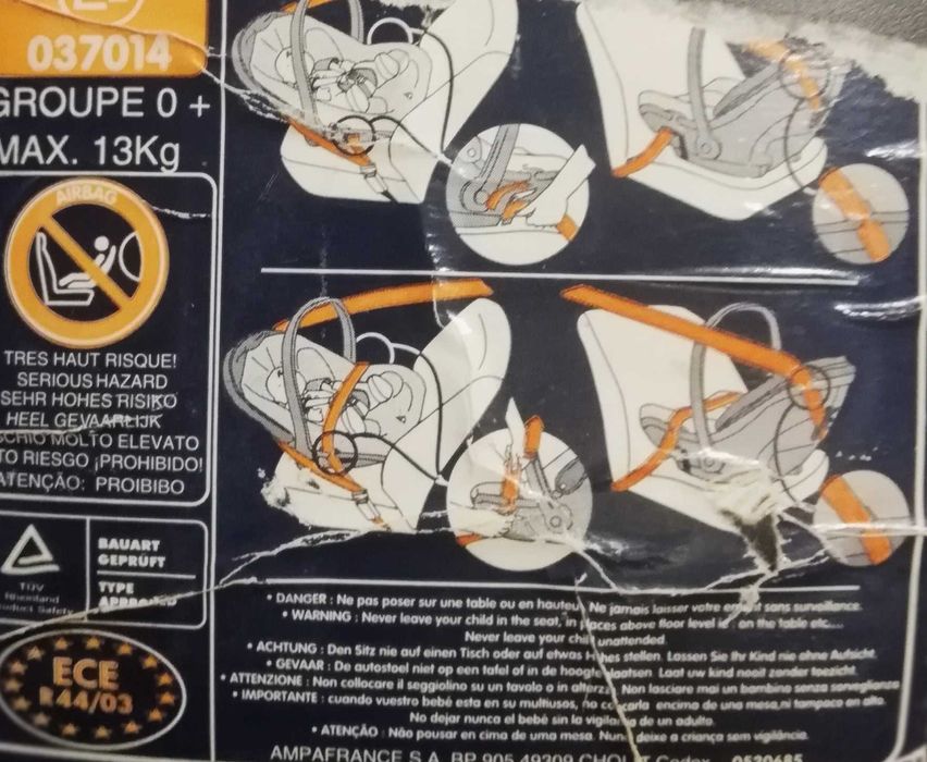 Carrinho de bebé BEBE CONFORT (conjunto)