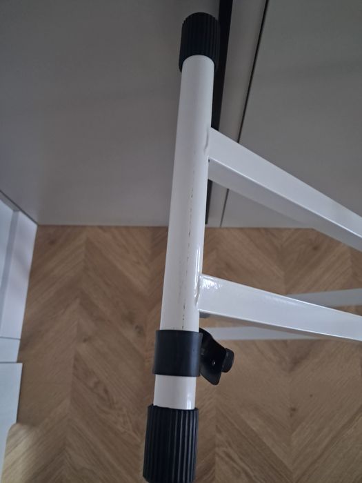 Pro statyw stojak pod keyboard pianino biały