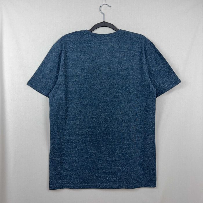 T-shirt Azul Calçada Born To Travel Tamanho M Nova