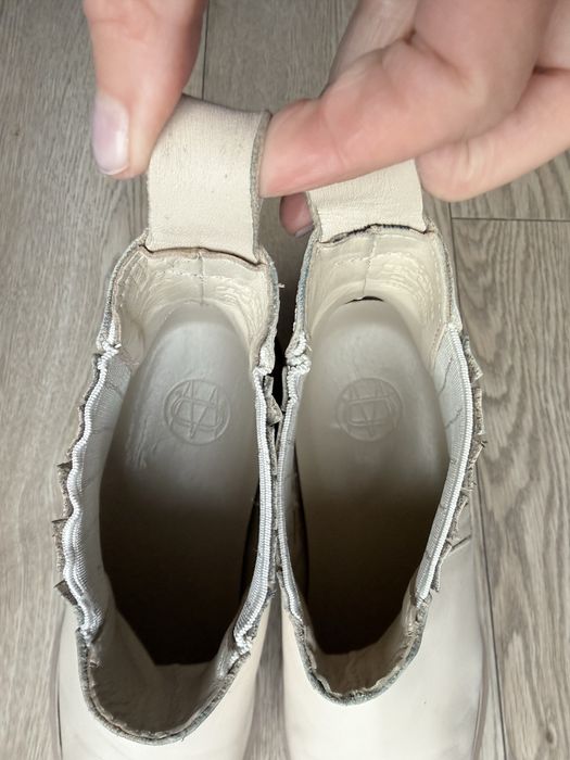 Botki Massimo Dutti 40 skóra naturalna
