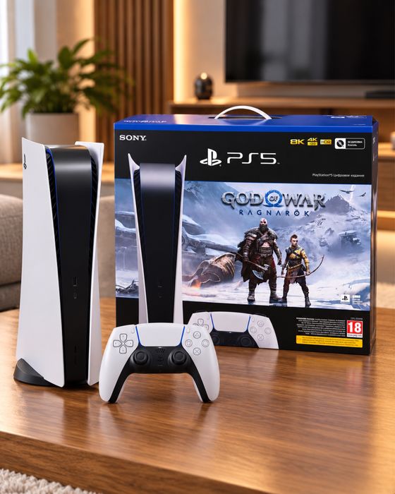 Sony PlayStation 5 PS5 Digital Edition | Ідеальний стан | Повний комплект