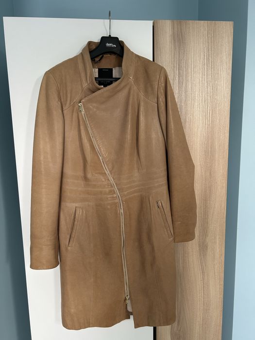 Płaszcz ze skóry naturalnej Ochnik rozm. L