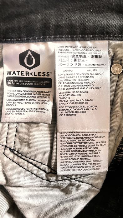 Calças de ganga marca LEVI’S 502  W31 L32