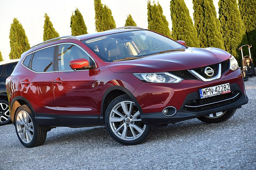 Nissan Qashqai 1,6D 131Km Led Navi Kamera Skóra Gwarancja