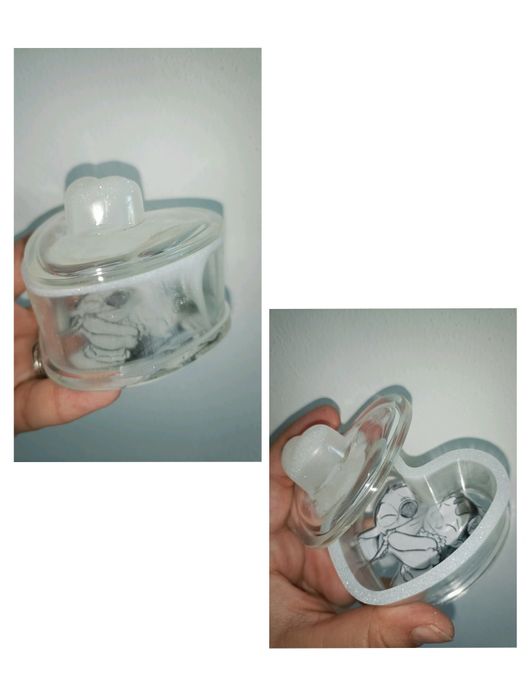 Porta jóias em resina