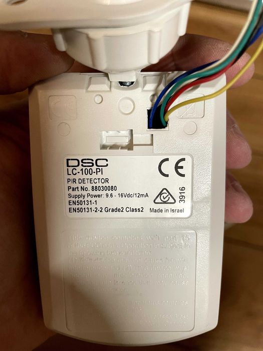 Датчик руху для сигналізації DSC LC-100-PI