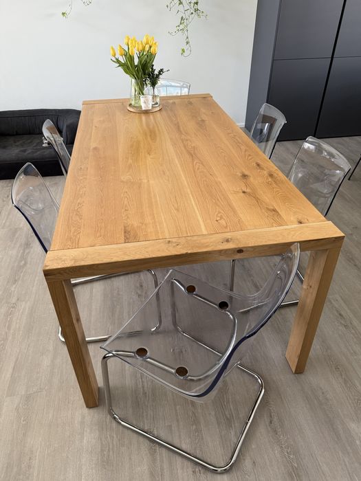 Krzesła transparentne ikea tobias 8 szt.