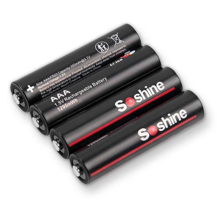 АКЦІЯ Акумулятор Soshine AA AAA 1.5V Li-ion зарядка Chocolate Гарантія