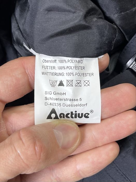 Active штаны L размер зимние черные горнолыжные мужские