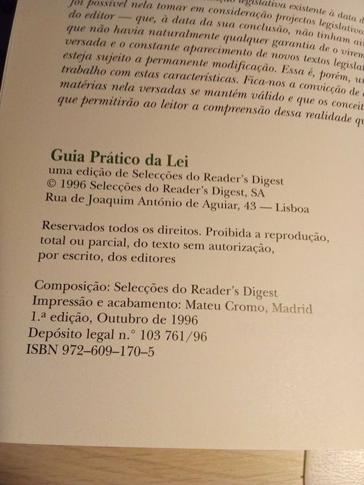 Guia Prático da Lei - Readers Digest
