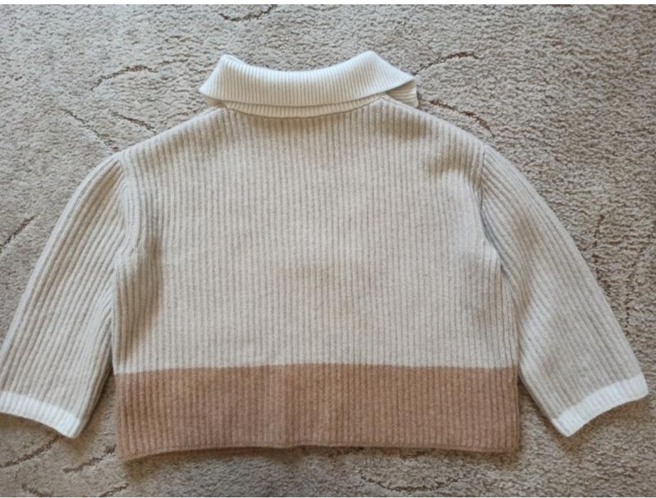 Рейсс
джемпер jackie з в'язаним ребристим візерунком і напівзастібкою