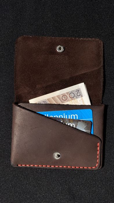 Etui na karty skórzane
