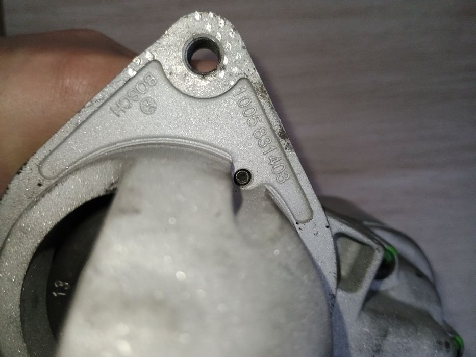 Rozrusznik Bosch po regeneracji