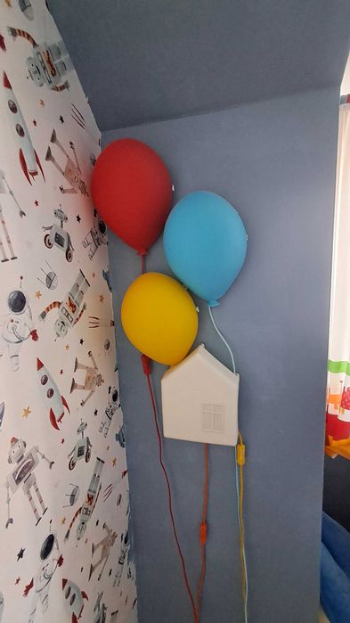 Lampki dla dzieci balony Ikea