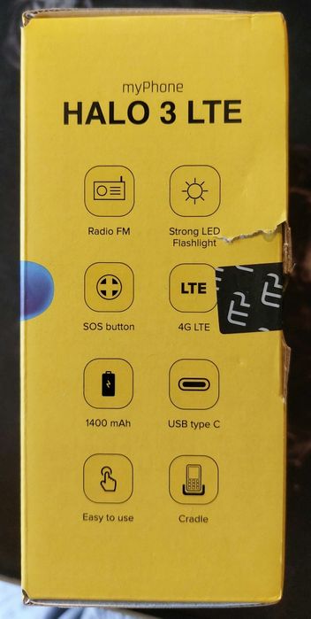 myPhone Halo 3 LTE – jak nowy, idealny dla seniora
