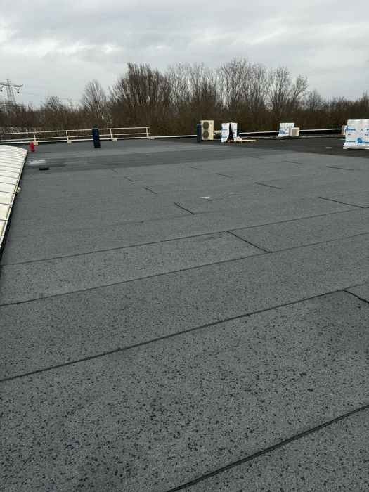 Dachy płaskie - papa termozgrzewalna - serwis i naprawy