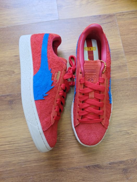 Czerwone trampki adidasy 37,5 Puma