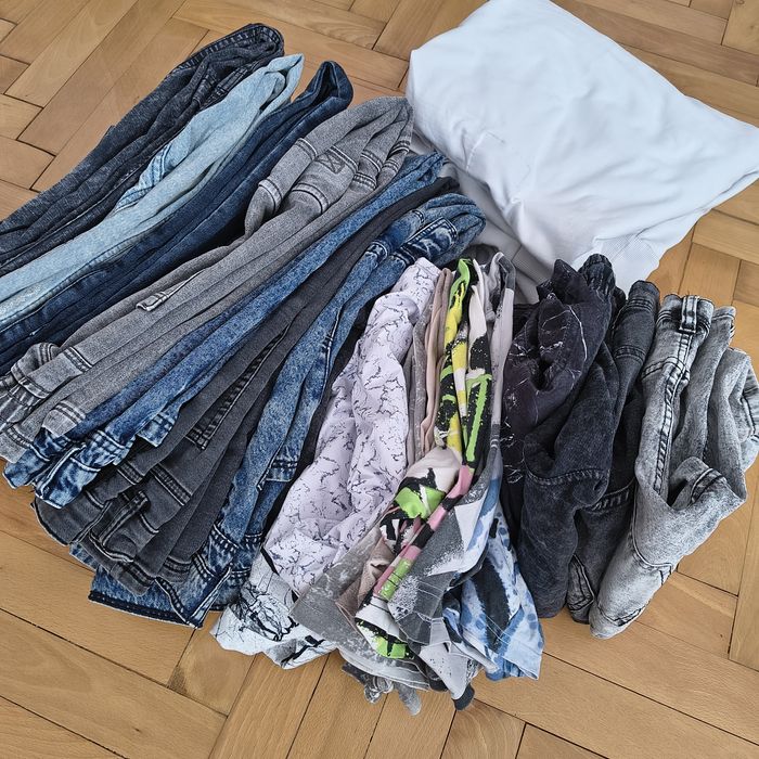 Mega Paka zestaw ubrań 164-170 S/M młodzieżowe