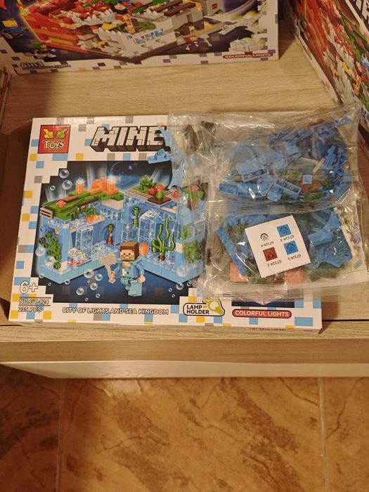 Blocos de construção Minecraft 4 em 1