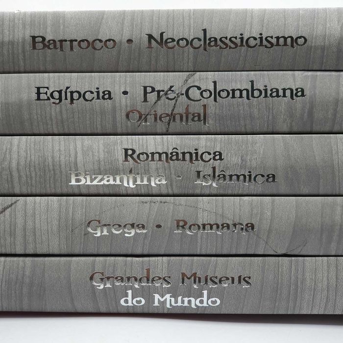 História Da Humanidade - A Arte Universal (5Volumes+4xDVD) - Ref. PAR7, VS-VI