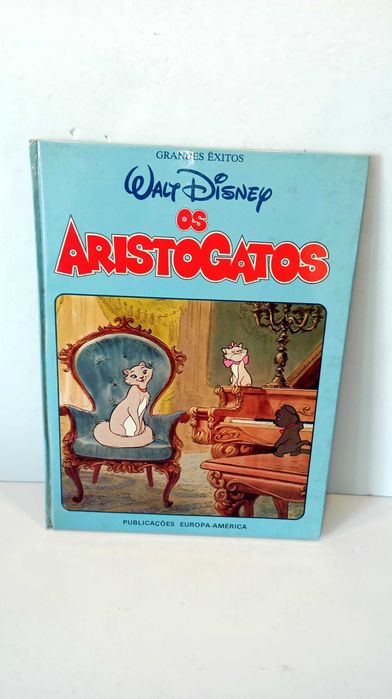 Os Aristogatos - Grandes Êxitos Disney - Pub. Europa-América