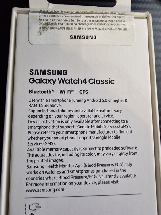 Samsung Galaxy Watch 4 Classic 46mm Silver SM-R890