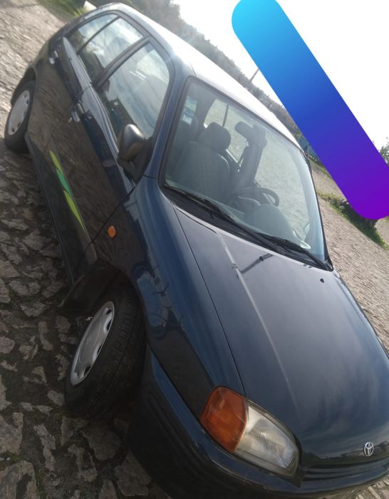 Toyota Starlet ano 97 com 83km,todas as peças Originais esta Impecável