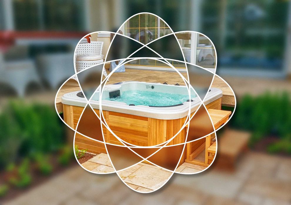 Wanna SPA / Jacuzzi * 4-5-os. * Model MAJORKA 400