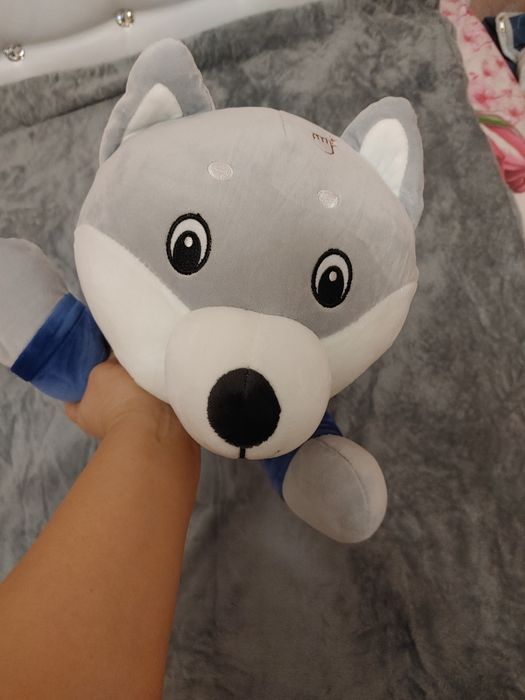 Мягкая игрушка с пледом