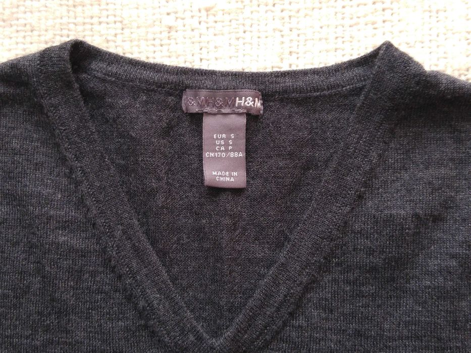 Sweter męski wełna merino