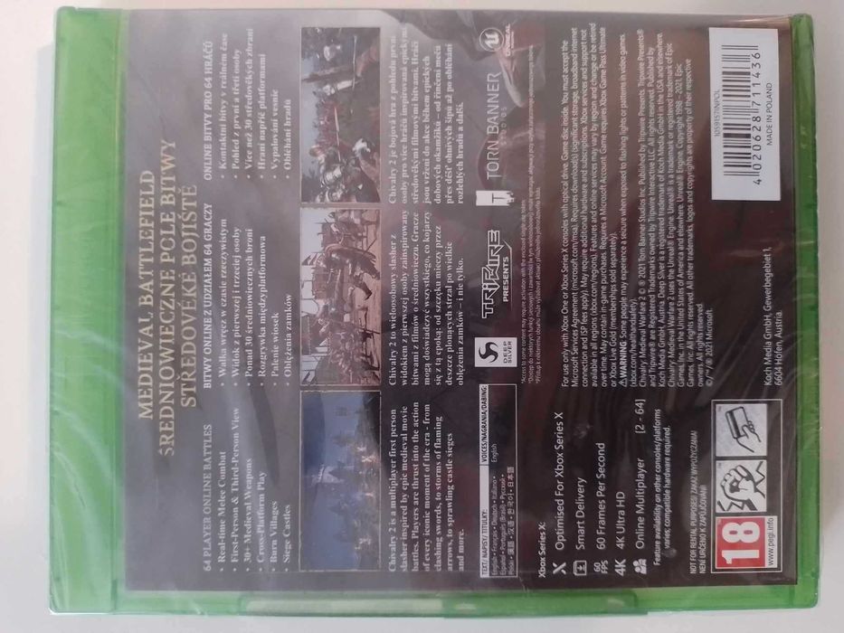 NOWA Chivalry 2 Day One Edition Xbox