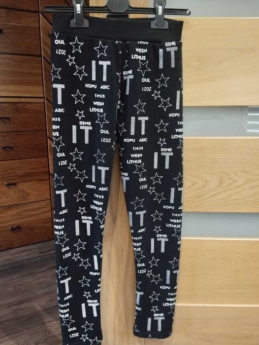 Ocieplanie legginsy dziewczęce, rozm. 164
