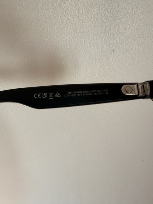 Ray ban META wayfarer GEN 1
