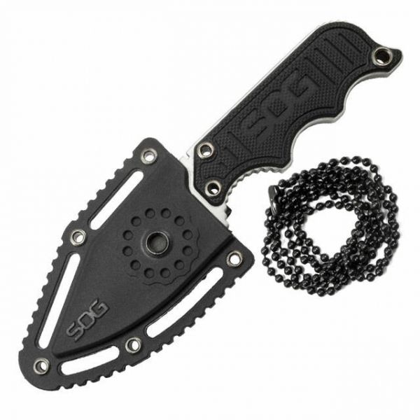 SOG - Składany nóż survivalowy Instinct Mini - Czarny - NB1002-CP