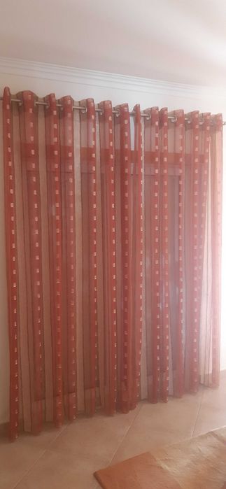 Cortinado ORGANZA (2 Cortinados Duplos)