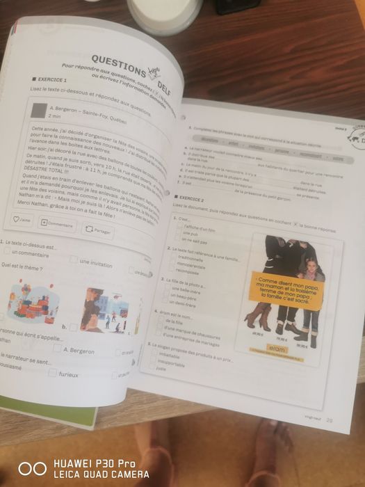 Cadernos de actividades 8 ano