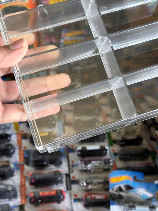 expositor acrilico diecast hot wheels 1/64