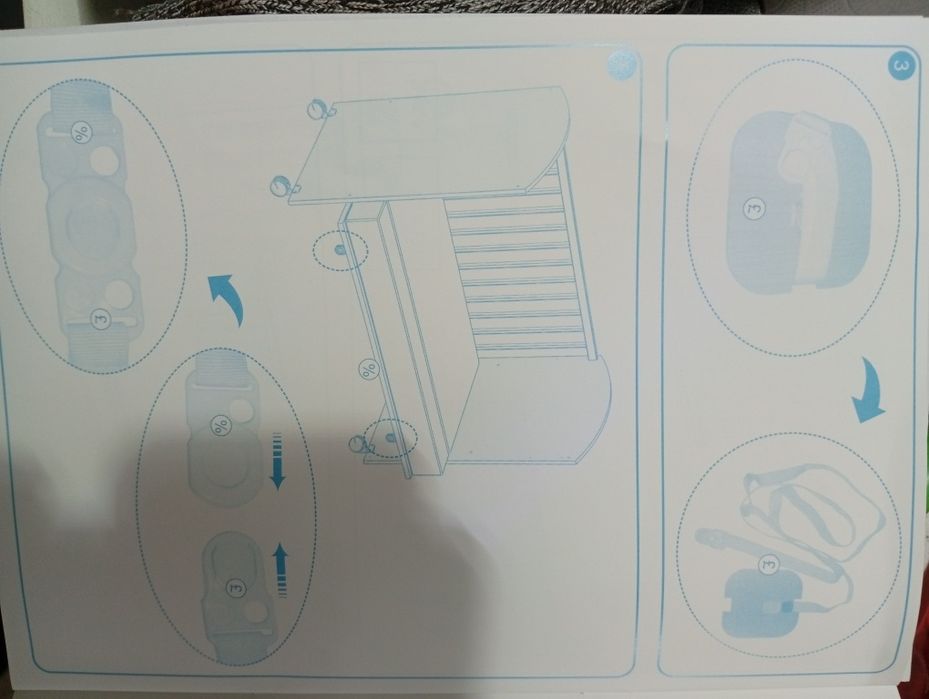 Kit universal de junção de cama de bebe com a dos pais.