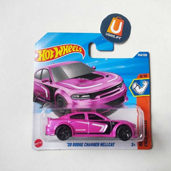 Hot Wheels Dodge Charger Hellcatt '20 Novo em cartela