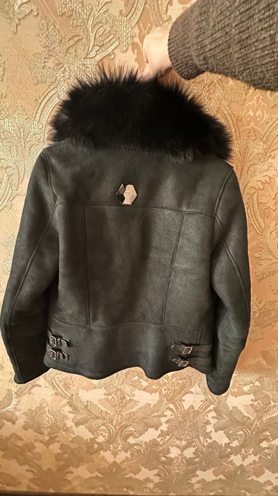 Натуральна дублянка Philipp plein