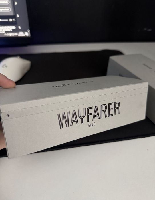 Rayban Meta Wayfarer Gen2 Transitions SHINY COSMIC BLUE