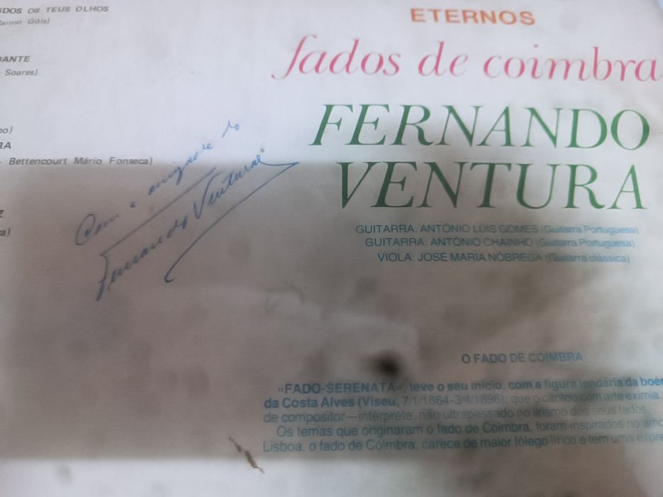 Discos Vinil Fado Coimbra 45r, 33r e 78r