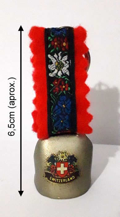 3 Sinos de latão/metal Áustria e Suiça (vintage)