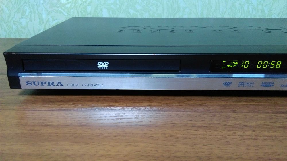 DVD плеер - Караоке SUPRA S-DP20 (рабочий).