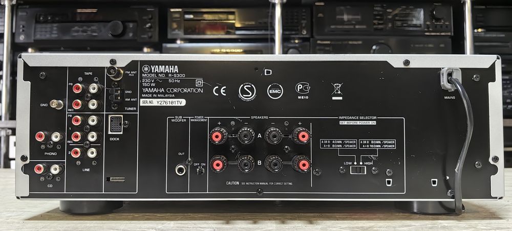 Ресивер Yamaha R-S300/4Ω
